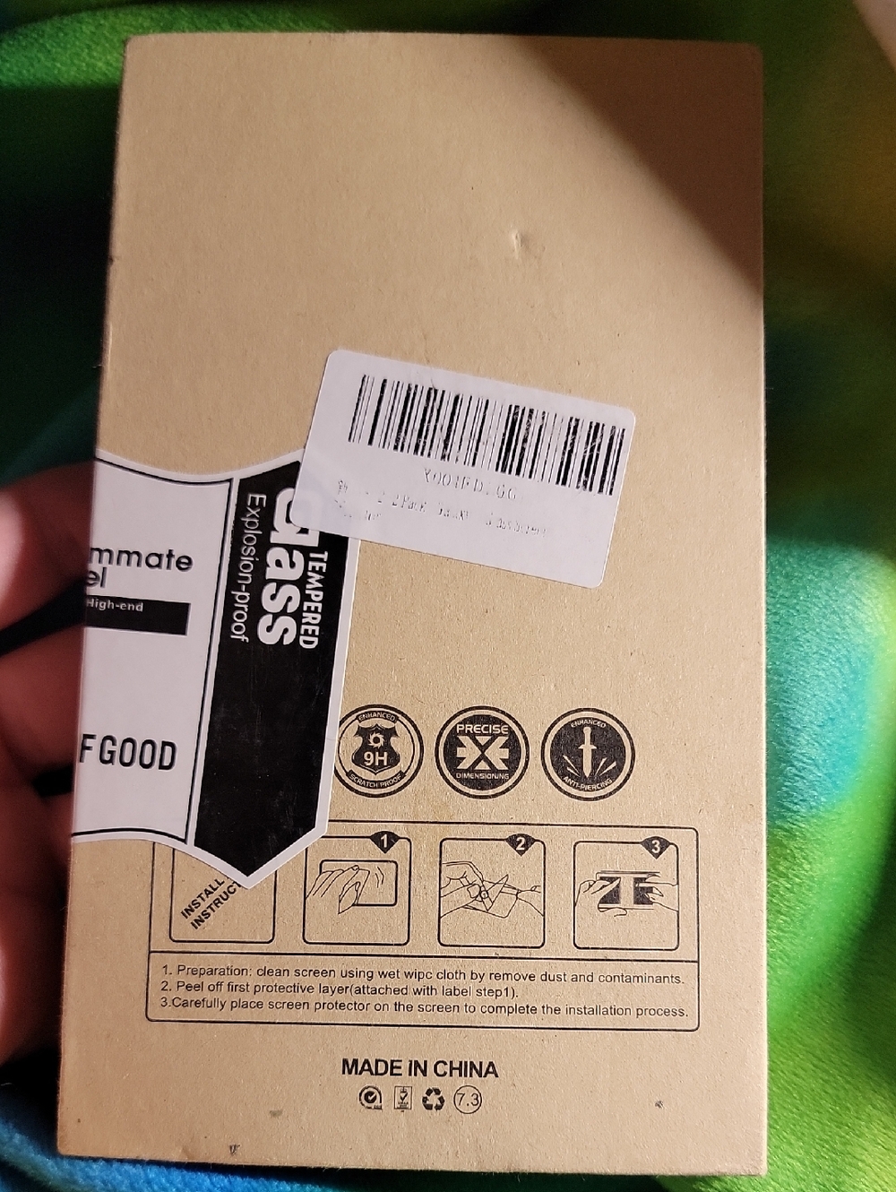 Premium Tempered Screen Protector Galaxy S24 Ultra - Picture 2 of 2